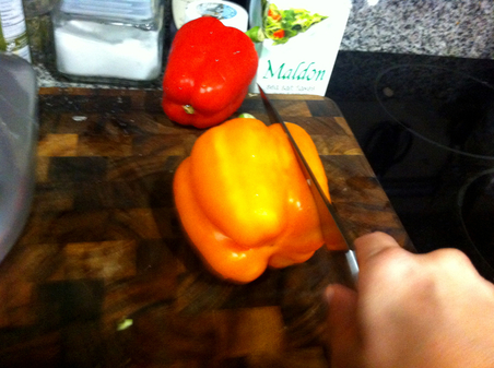 How to Slice Peppers by OinK